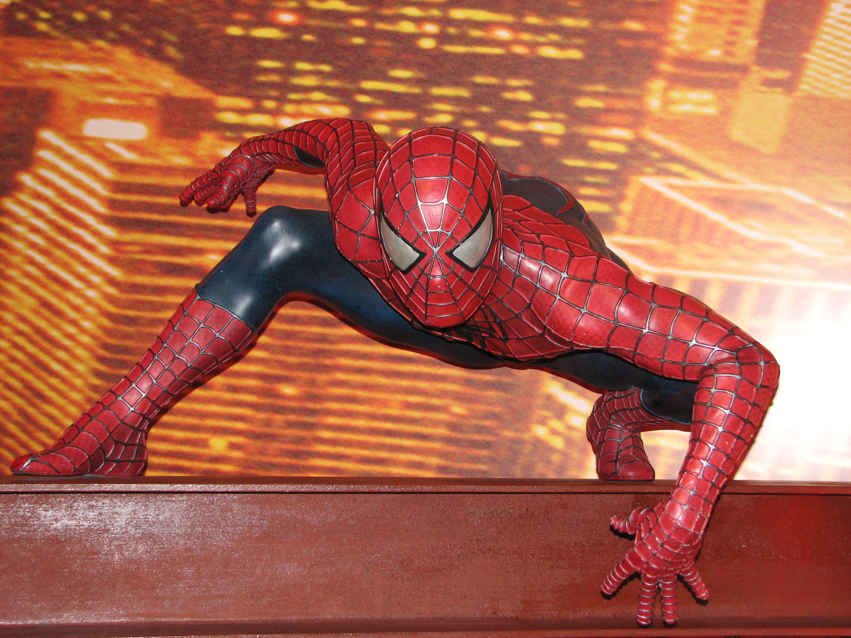 its a jpeg spiderman pic